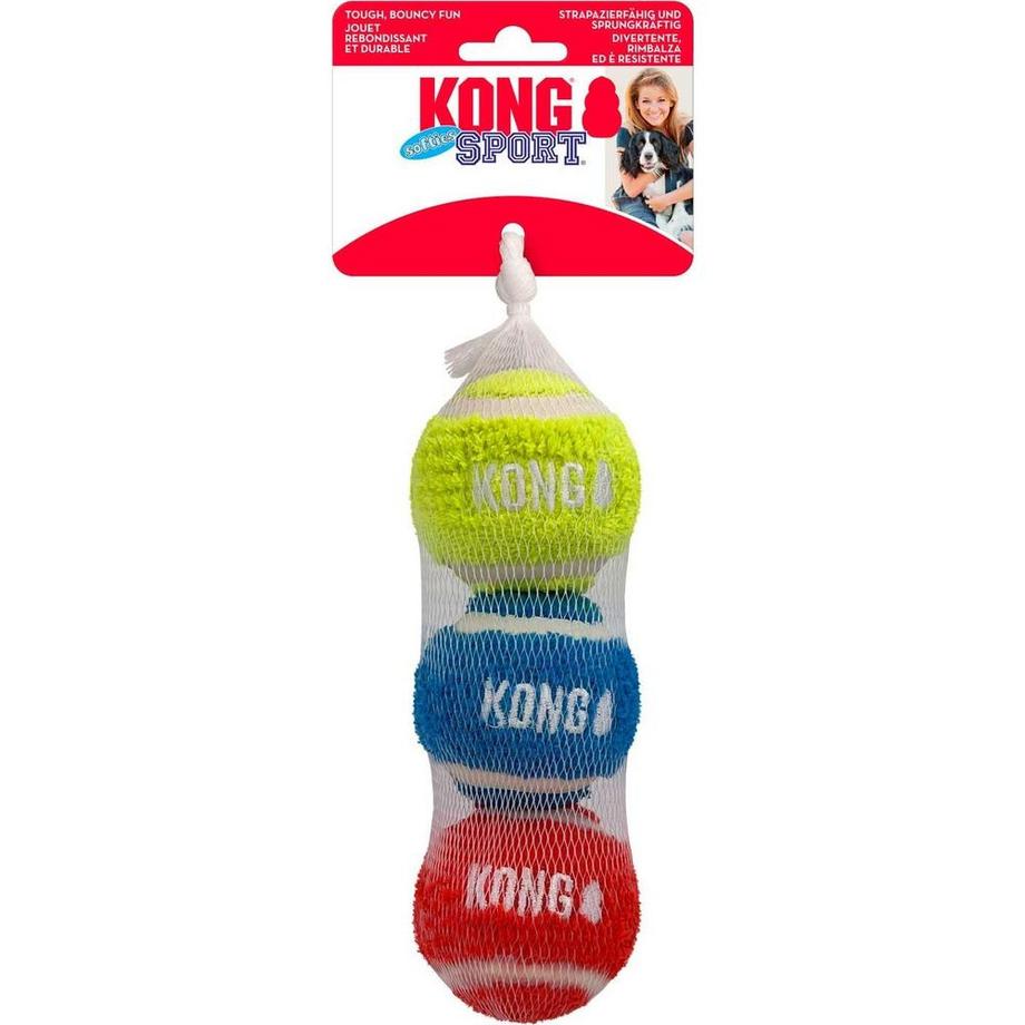 KONG  Hundeball Sport Softies 3-er Pack 