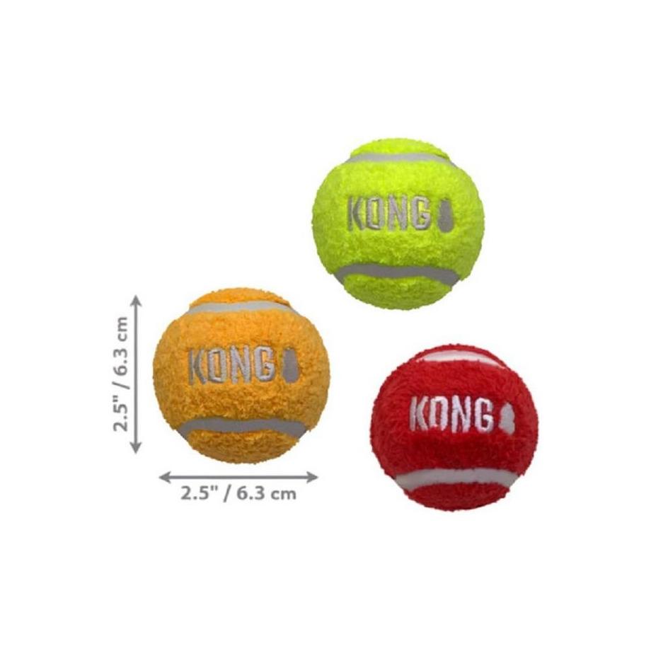 KONG  Hundeball Sport Softies 3-er Pack 