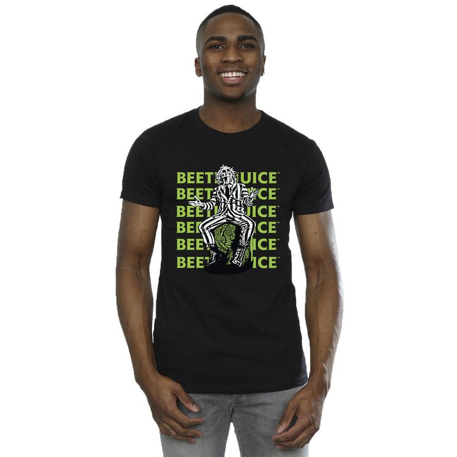 Beetlejuice T-Shirt Stampa Grafica  