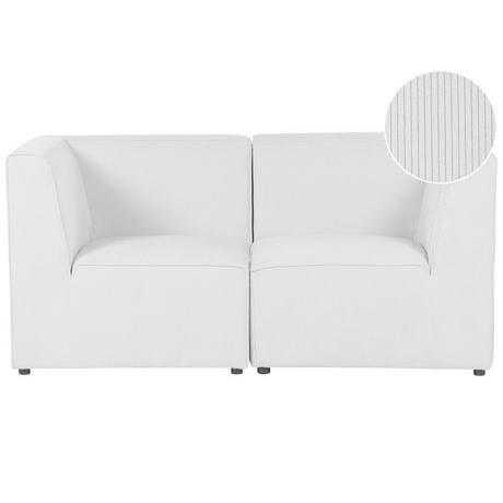 Beliani 2 Sitzer Sofa aus Cord Modern LEMVIG  