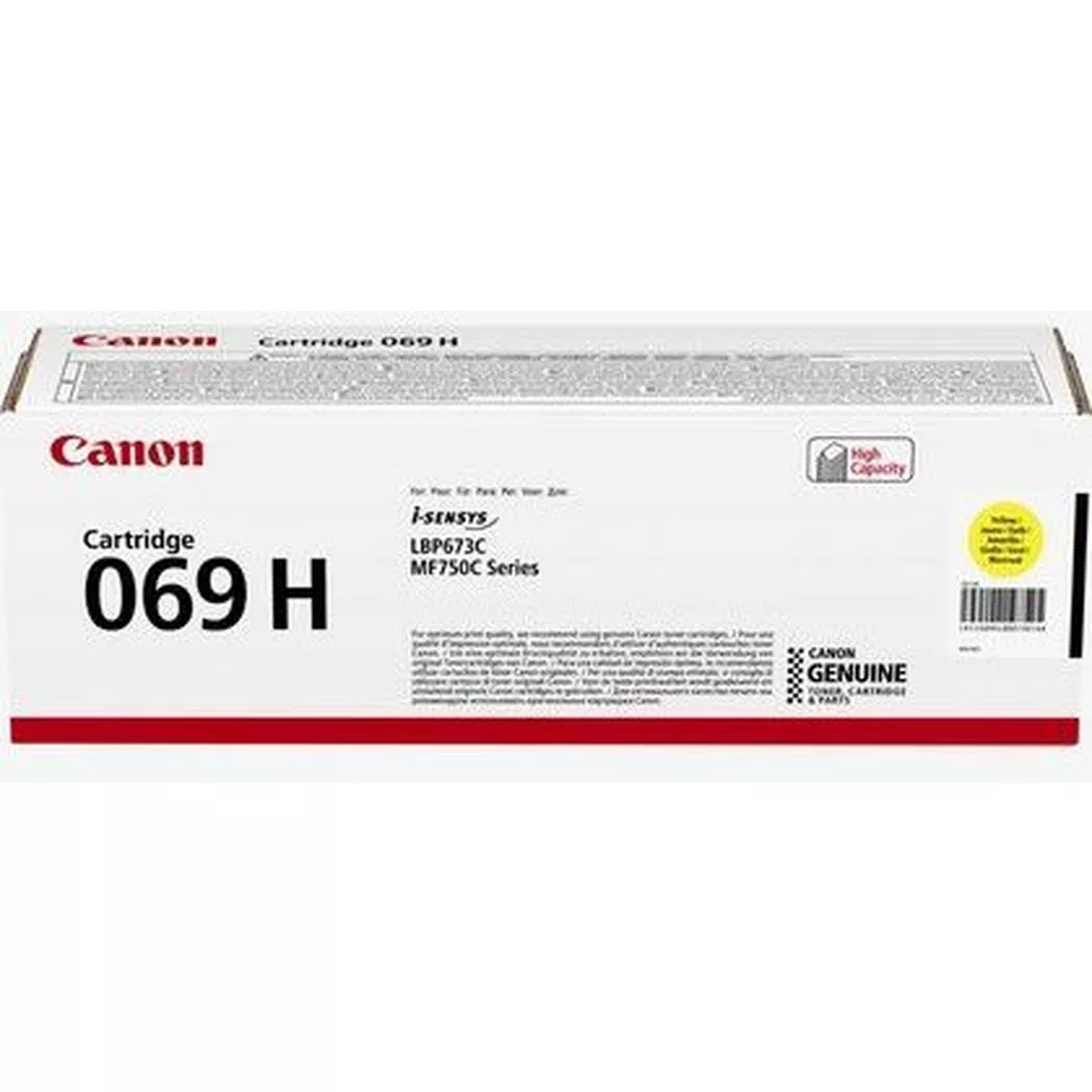 Canon – Toner 069 yellow, One Size