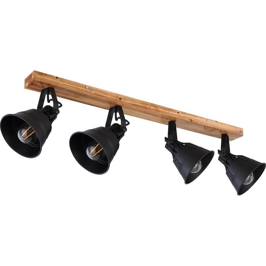 mutoni Spot Günther legno marrone 4xE27  