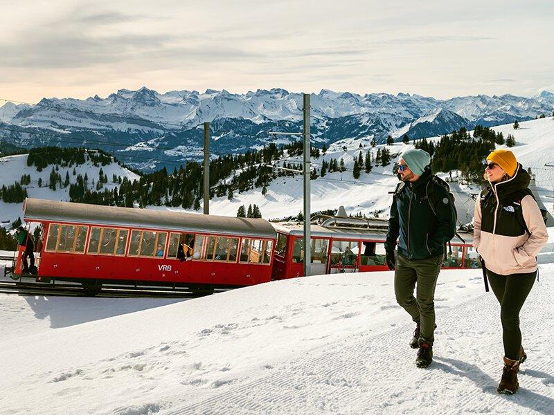 Smartbox  1 billet d’une journée pour explorer le mont Rigi - Coffret Cadeau 