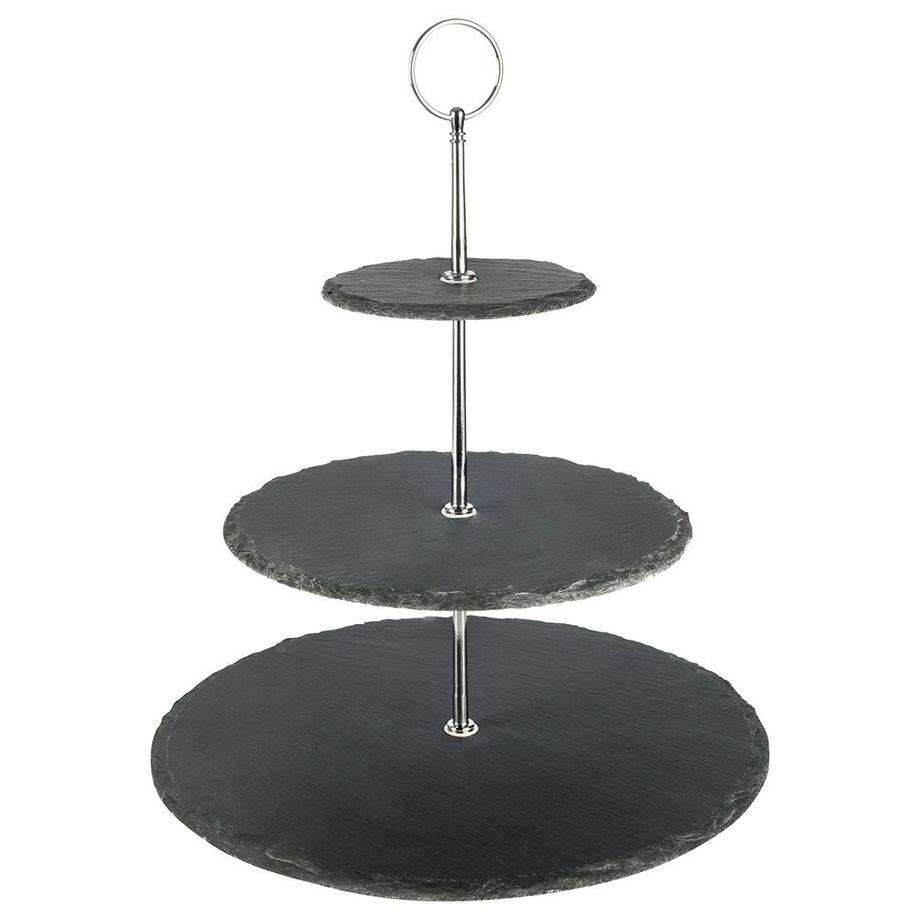 FS-STAR  Etagere mit 3 Ablagen Schiefer 