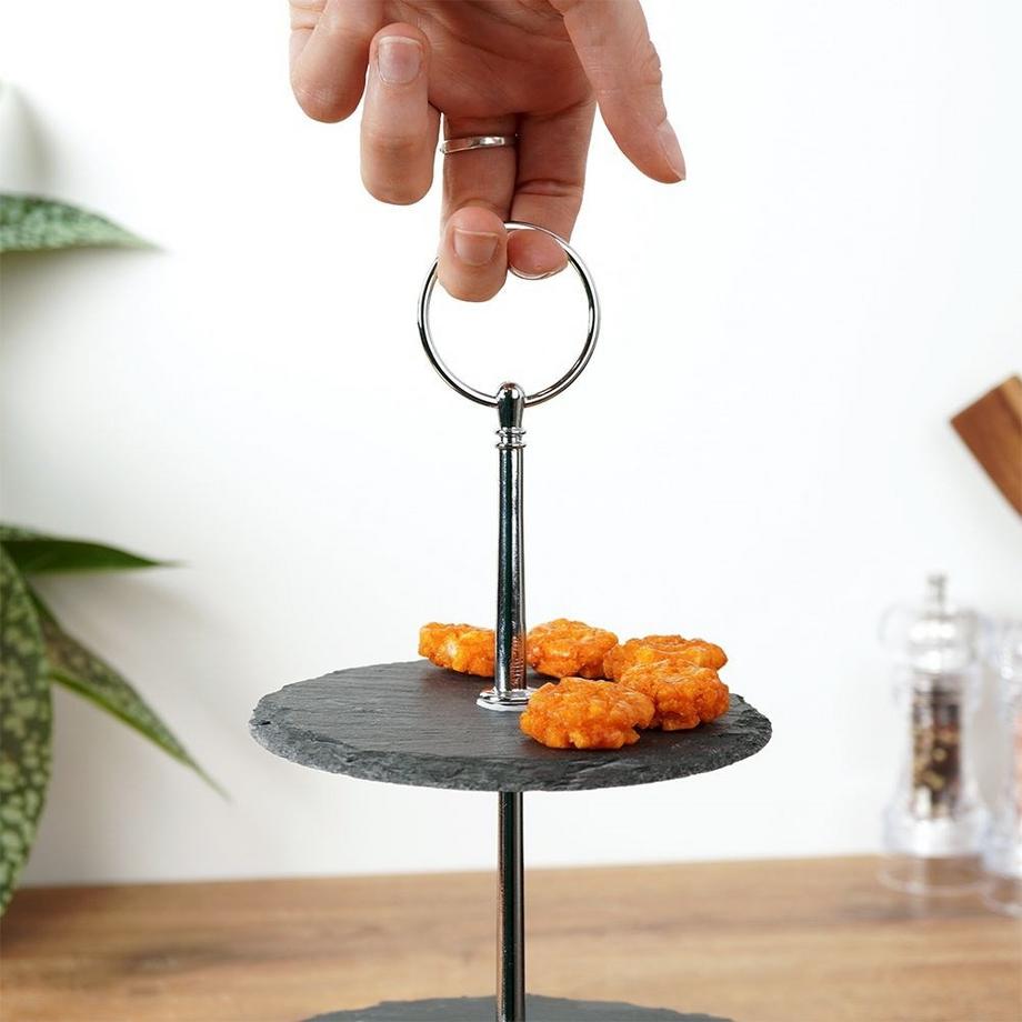 FS-STAR  Etagere mit 3 Ablagen Schiefer 