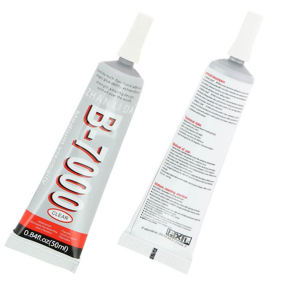 Avizar  B-7000 Kleber, Reparatur Klebstoff 50ml 