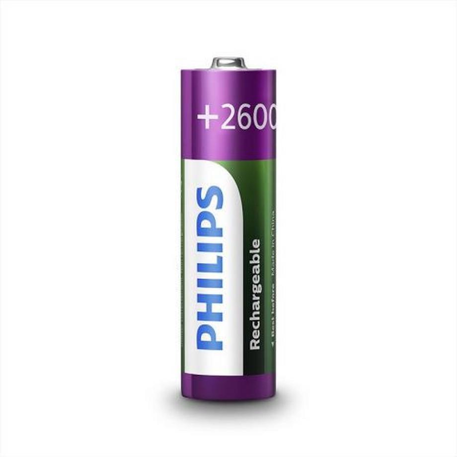 PHILIPS  Philips Batterien AA wiederaufladbar 2-er Set 