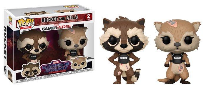 Funko  POP - Marvel - Les Gardiens de la Galaxie - 2 - Rocket & Lylla 