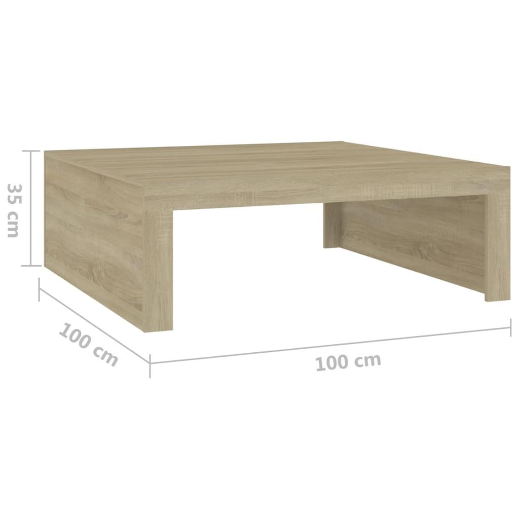 VidaXL Table basse bois d'ingénierie  