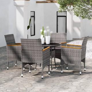 VidaXL Garten essgruppe poly-rattan  