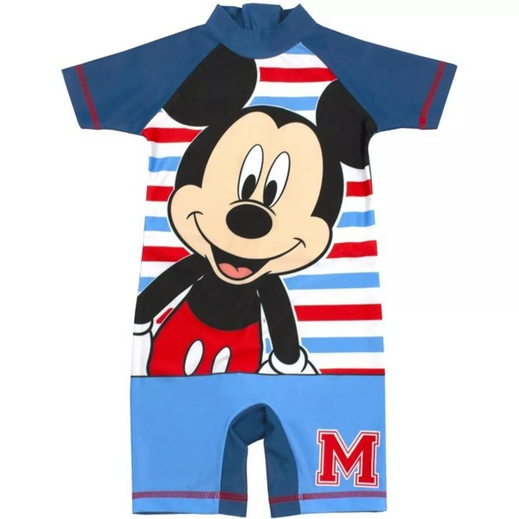 Disney - Sunsafe Badeanzug, Mickey Mouse Sunsafe Badeanzug, 92, Blau