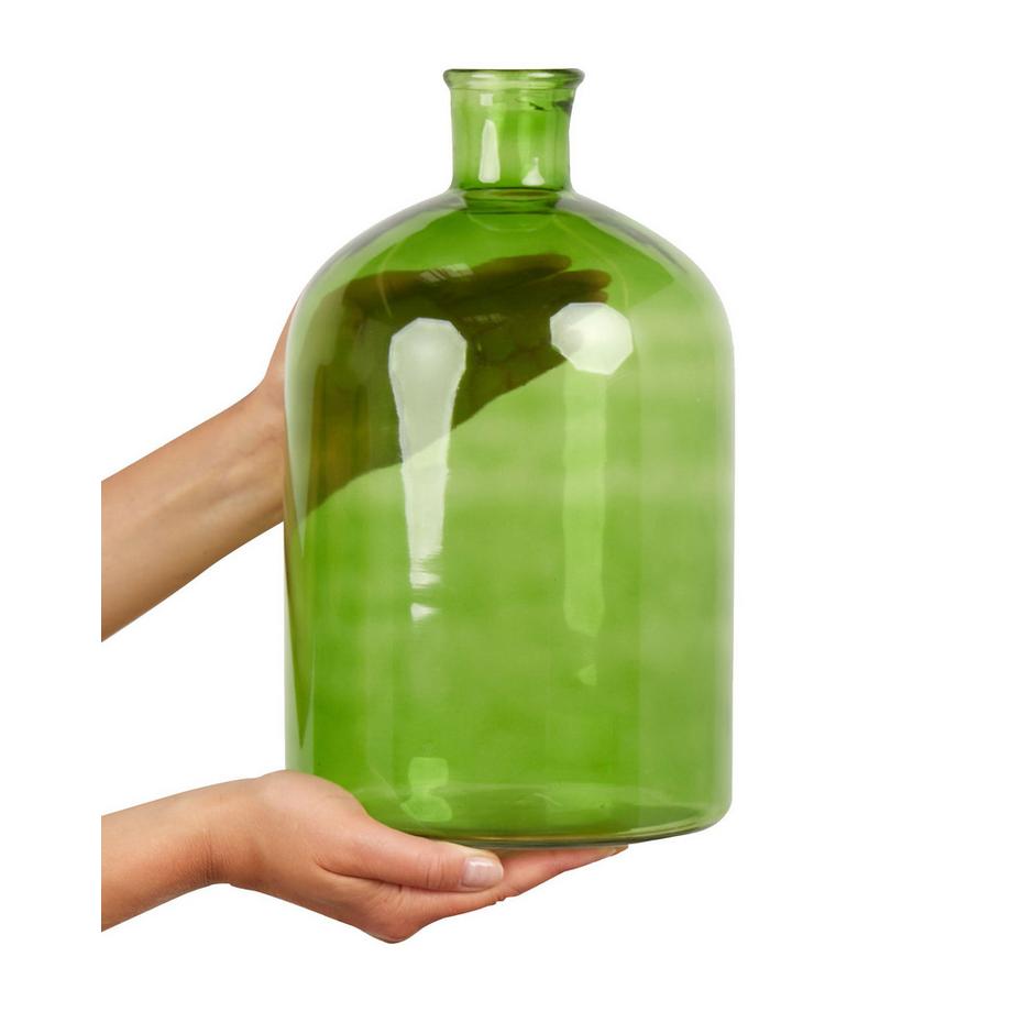 Beliani Vase décoratif en Verre Moderne PULAO  