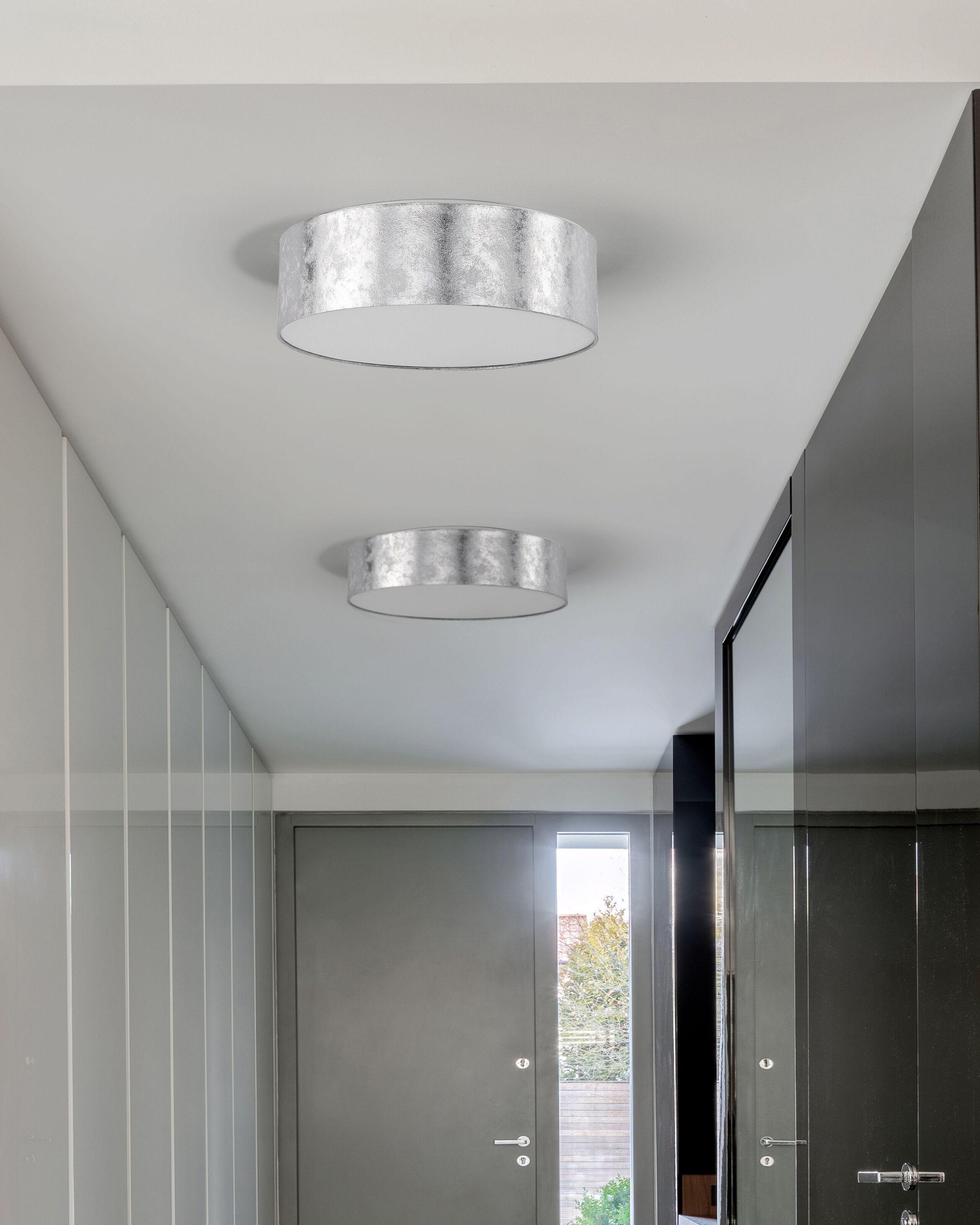 Beliani Deckenlampe aus Poly-Baumwolle Glamourös RENA  