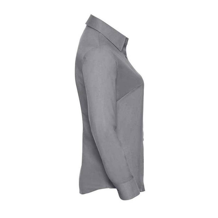 Russell Camicia a Maniche Lunghe Facile da Curare  