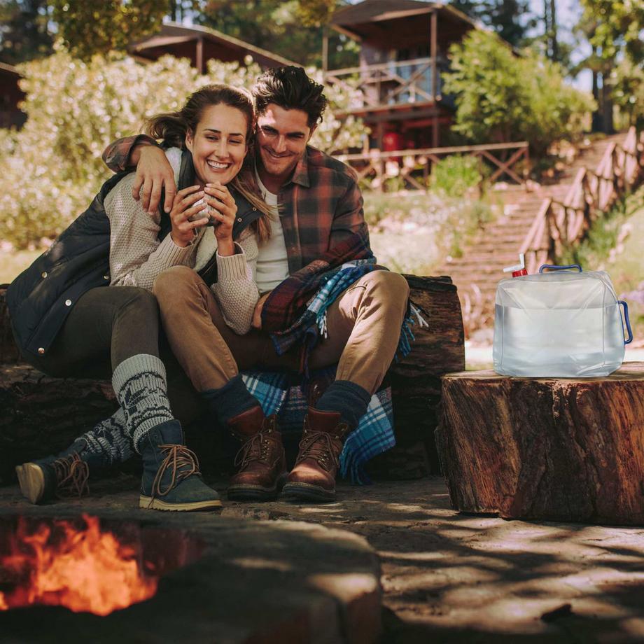 Northix  Lot de 4 bidons d'eau pliables 