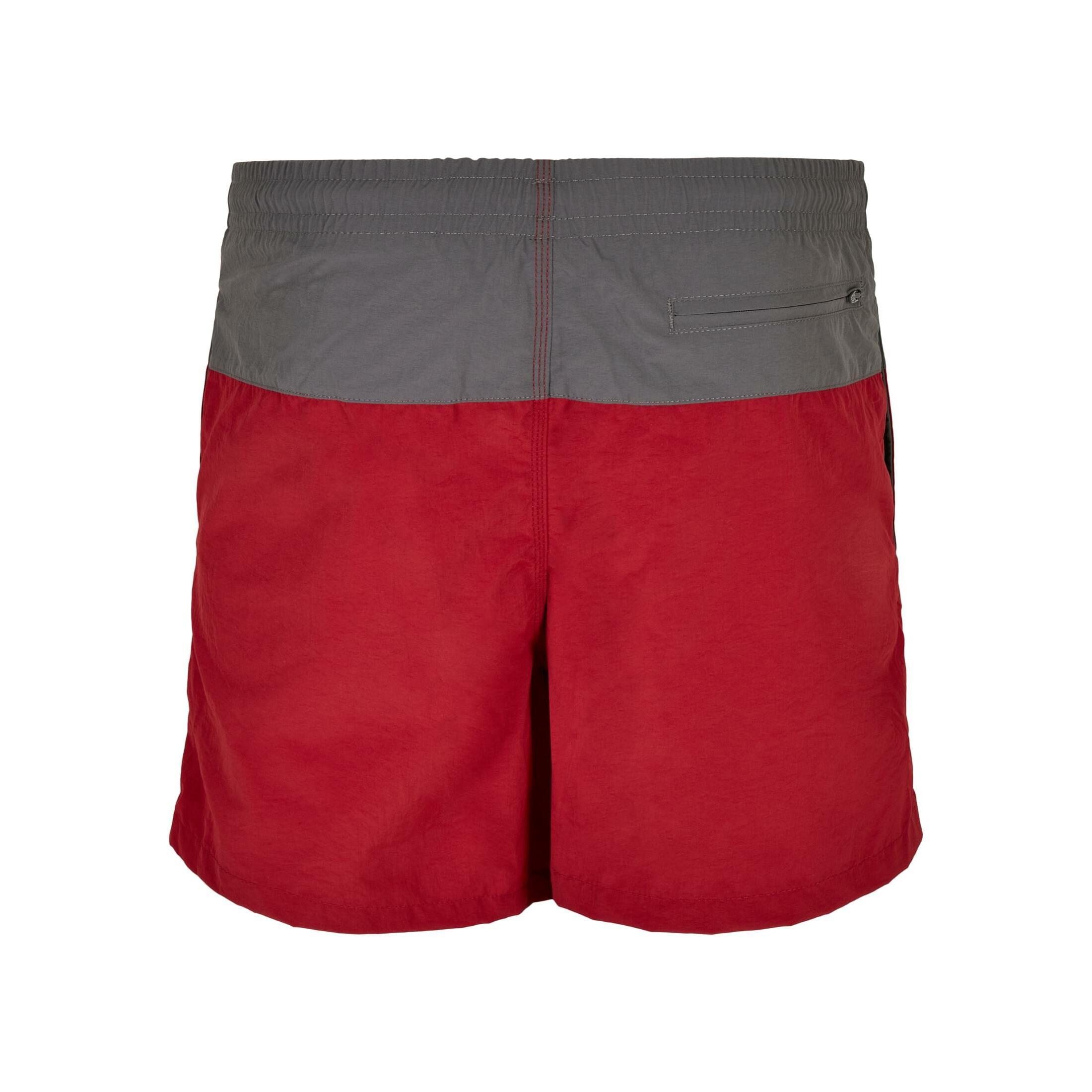 URBAN CLASSICS Block Badeshorts  