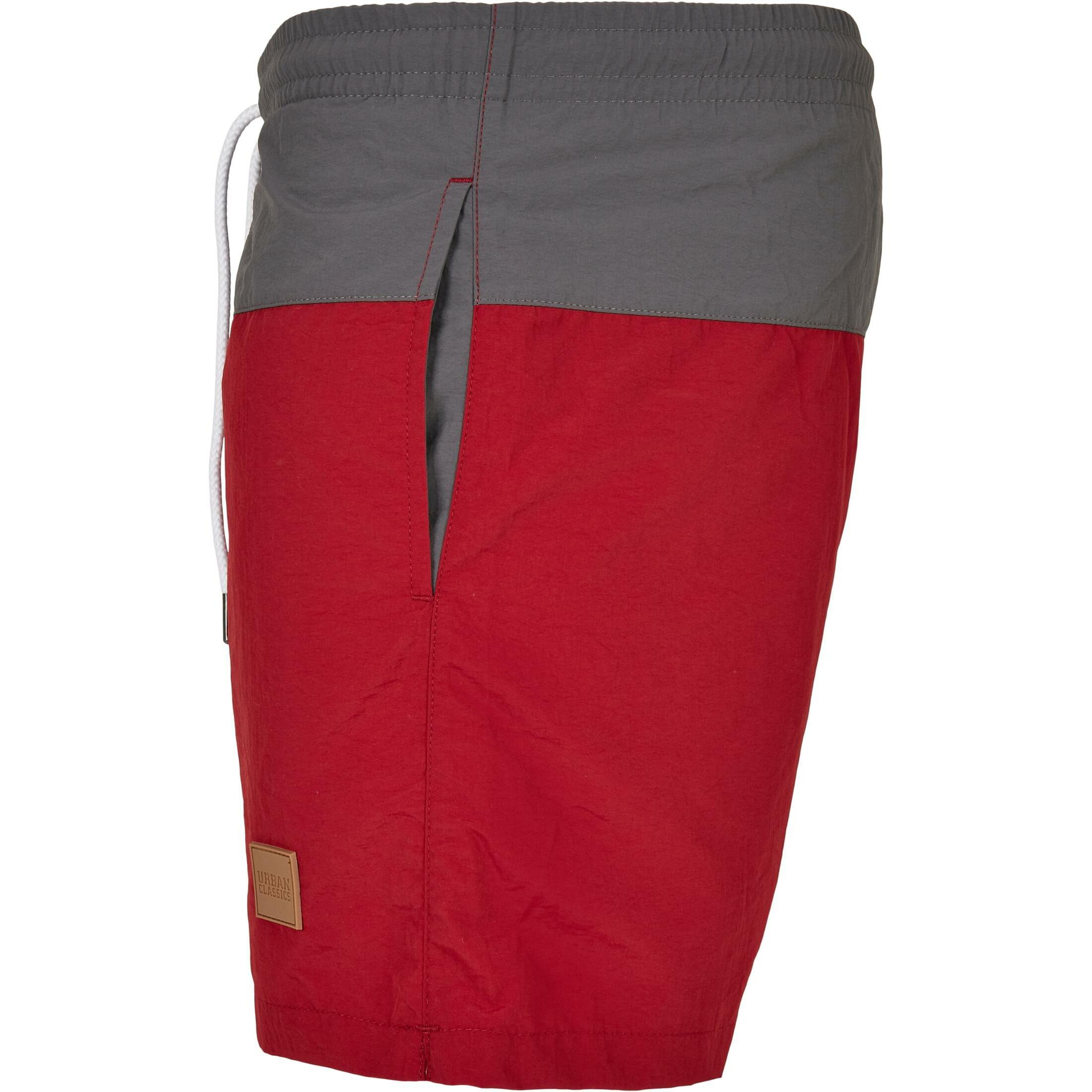 URBAN CLASSICS Block Badeshorts  