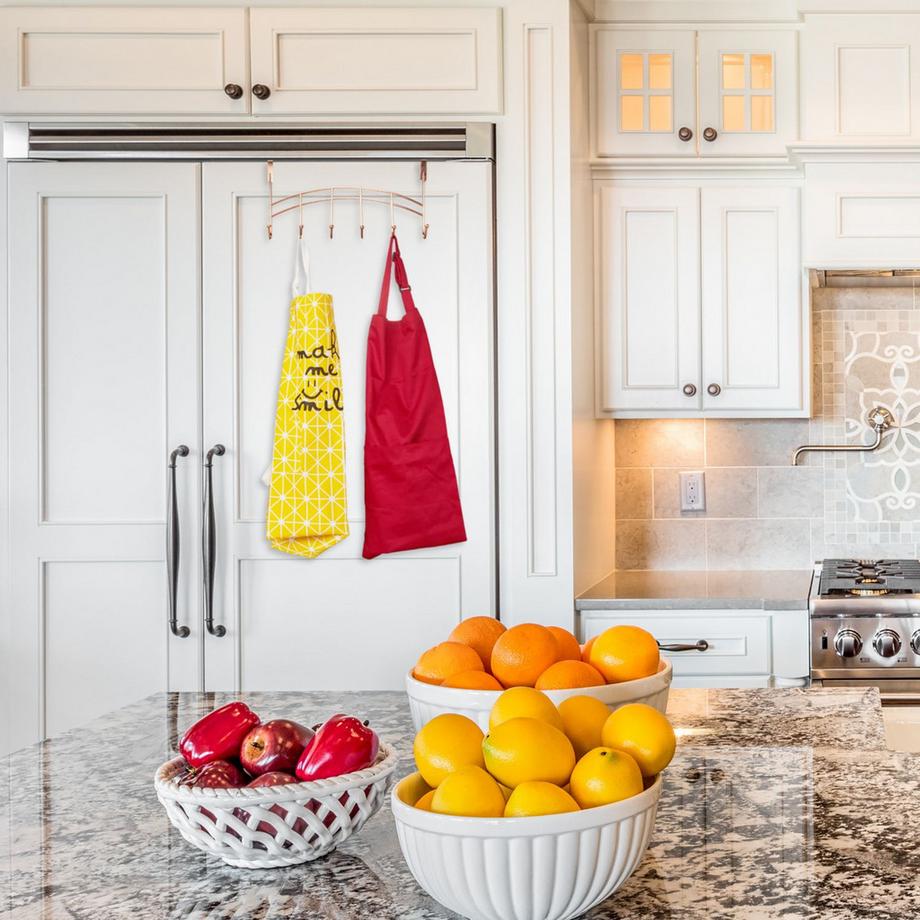 B2X Appendiabiti da anta con 6 ganci  