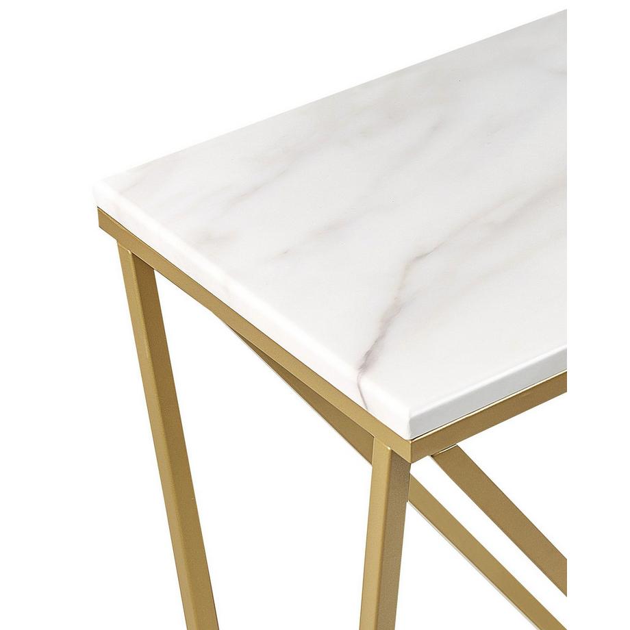 Beliani Konsolentisch aus MDF-Platte Glamourös HAZEN  