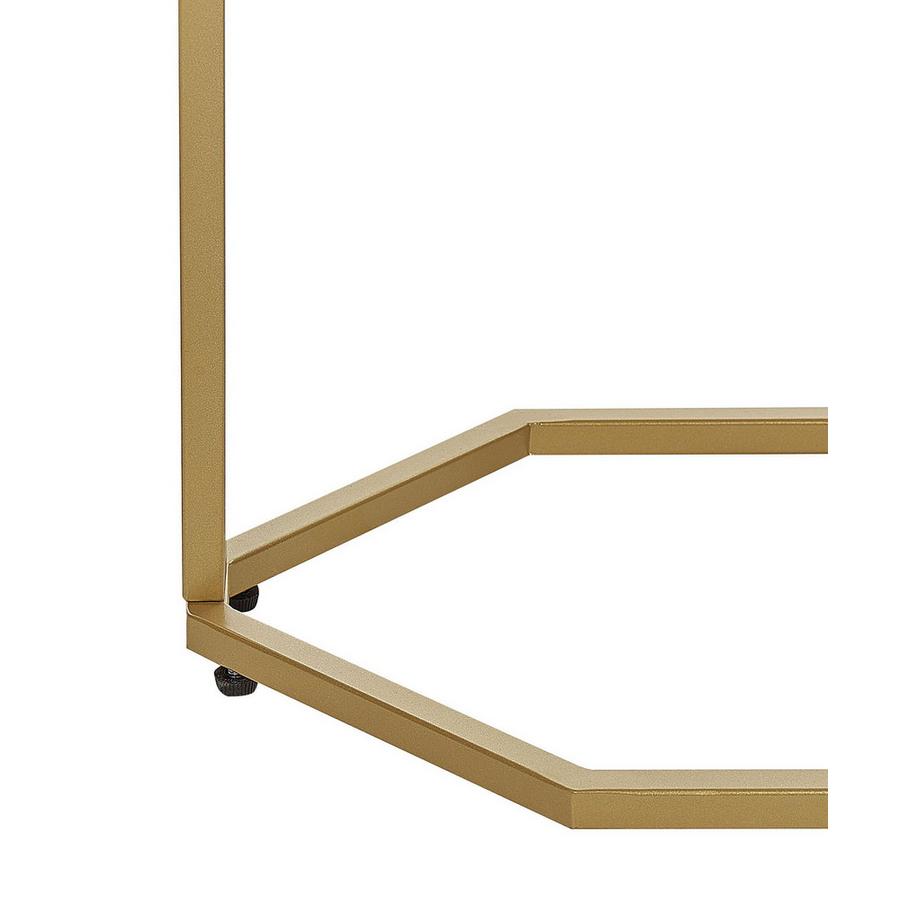 Beliani Konsolentisch aus MDF-Platte Glamourös HAZEN  