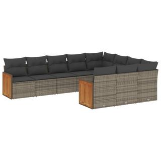 VidaXL Garten sofagarnitur poly-rattan  