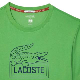 LACOSTE Roland Garros Edition Extratrocken Tennis T-Shirt  