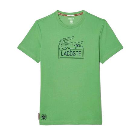 LACOSTE Roland Garros Edition Extratrocken Tennis T-Shirt  