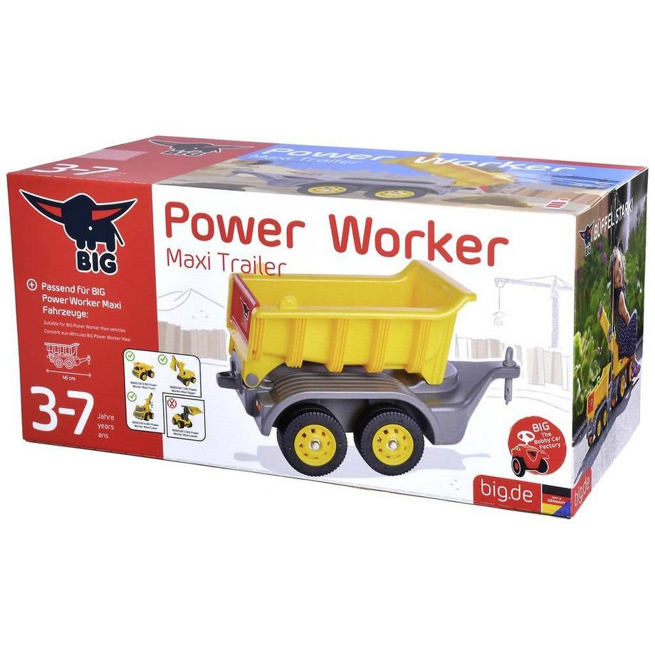 CREATIVE EDUCATION  Power Worker Maxi Anhänger mit Anhängerkupplung 