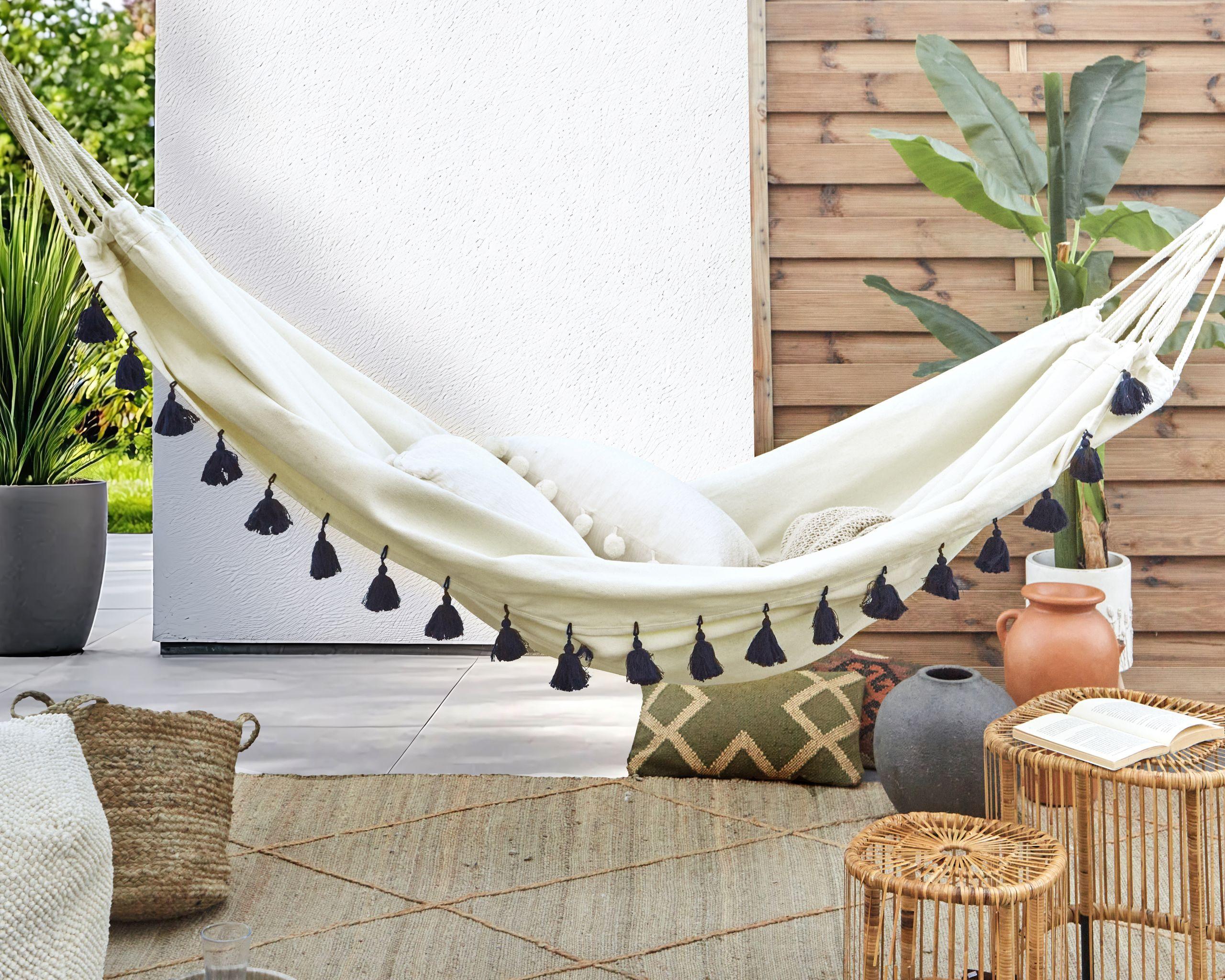 Beliani Hamac en Coton Boho VERCELLI  