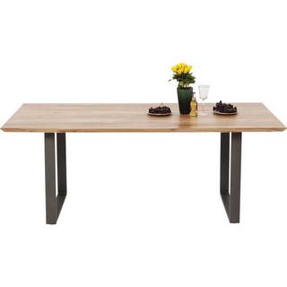 KARE Design Table Symphony acier brut 200x100cm  