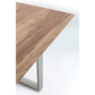 KARE Design Table Symphony acier brut 200x100cm  