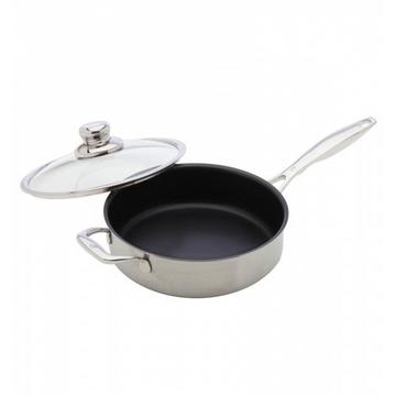 XDInox 24cm, Pfanne, Edelstahl, Aluminiumguss