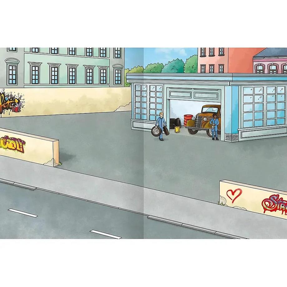 ARS EDITION  Erstes Stickern Metallic - Fahrzeuge 