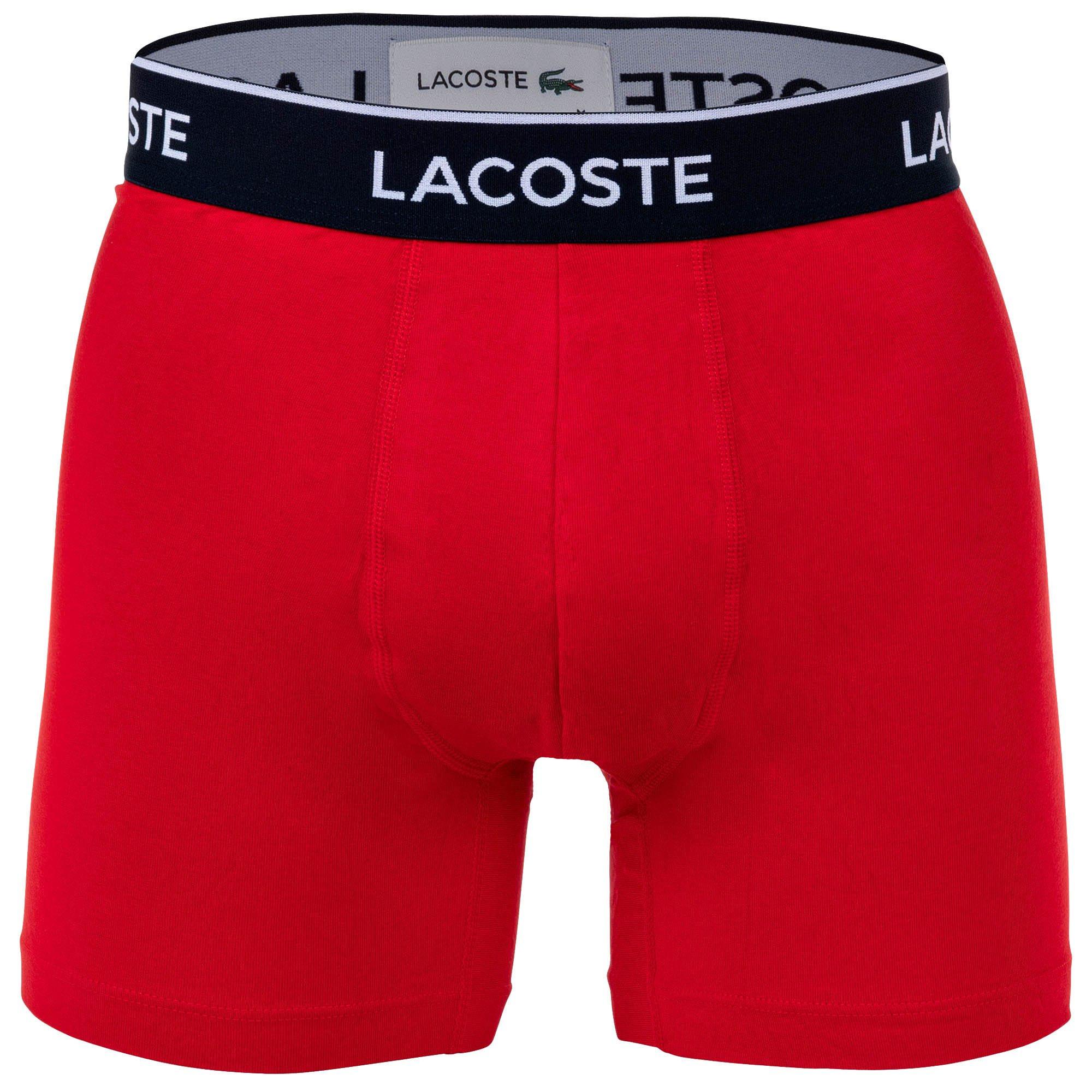 LACOSTE Boxershorts 3er Pack Stretch  