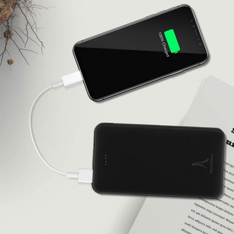 Akashi  Powerbank Turbo charger Akashi 20.000mAh 