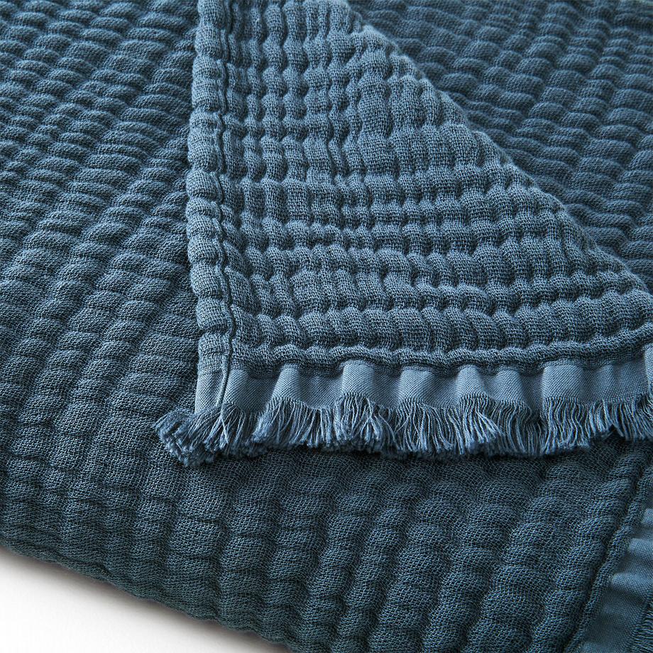 AM.PM Plaid Liso Gaze de Coton 4 Épaisseurs  