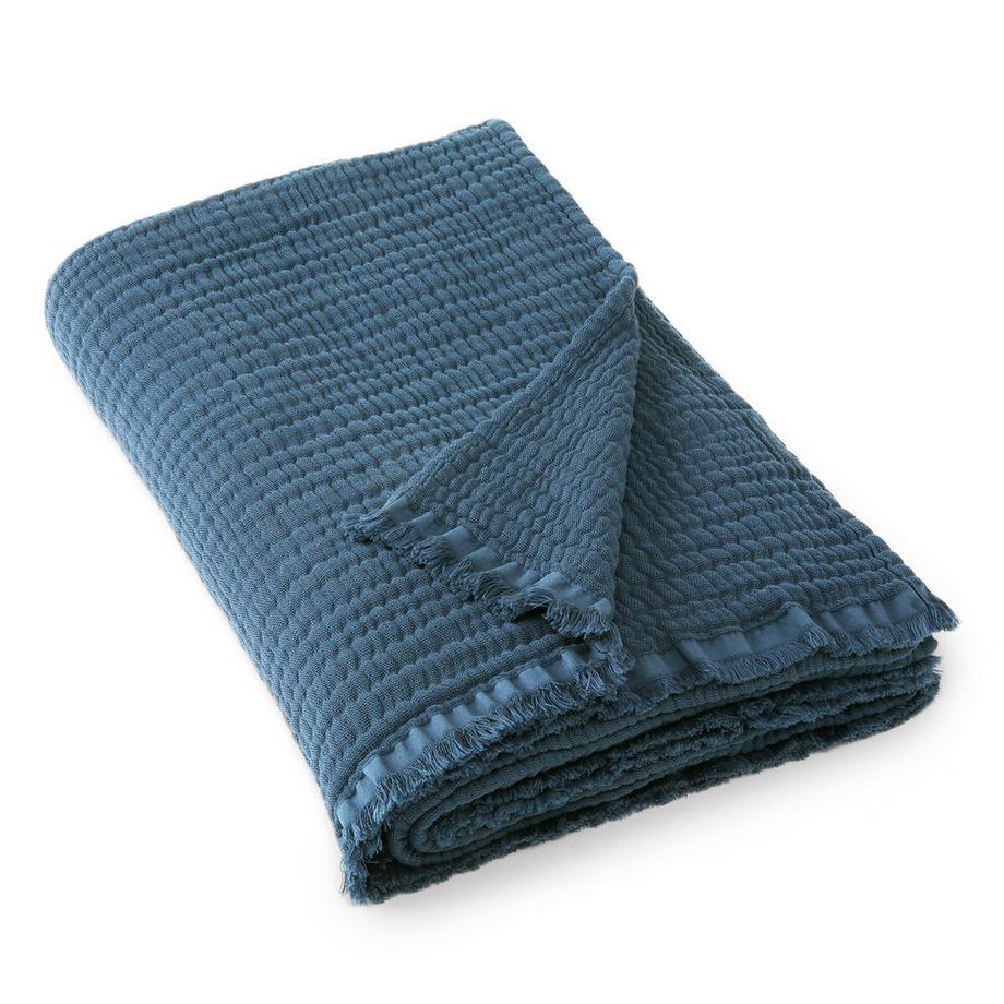 AM.PM Plaid Liso Gaze de Coton 4 Épaisseurs  