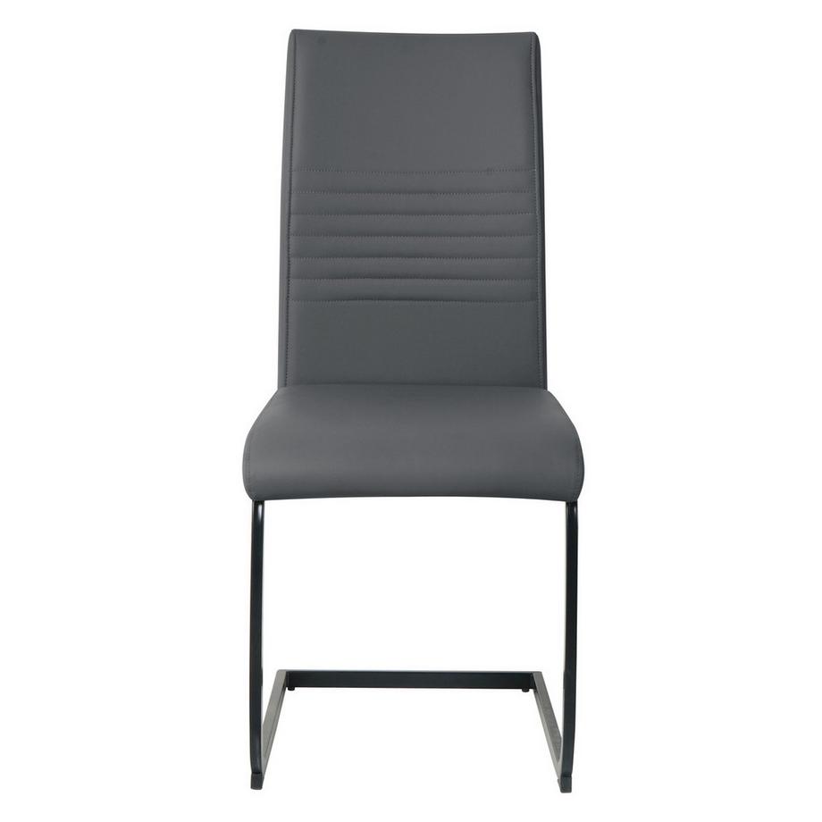 mutoni Chaise Bota grise (lot de 2)  