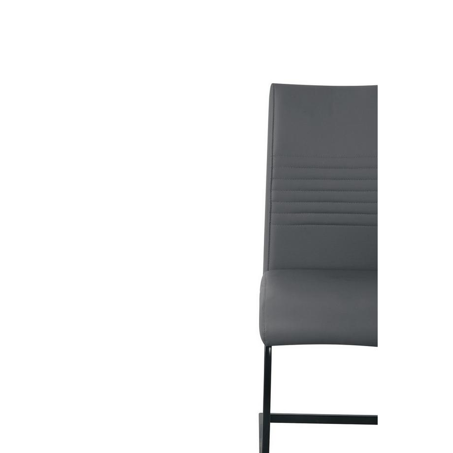 mutoni Chaise Bota grise (lot de 2)  