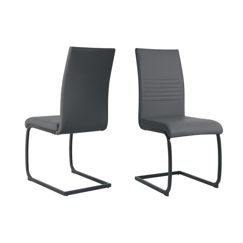 Chaise Bota grise (lot de 2)