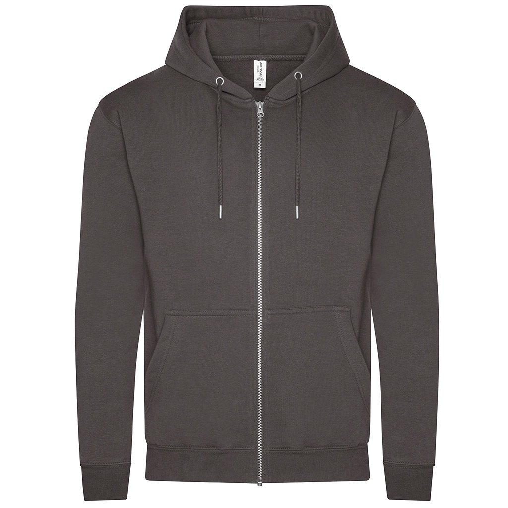 AWDis  Mens Organic Full Zip Hoodie 