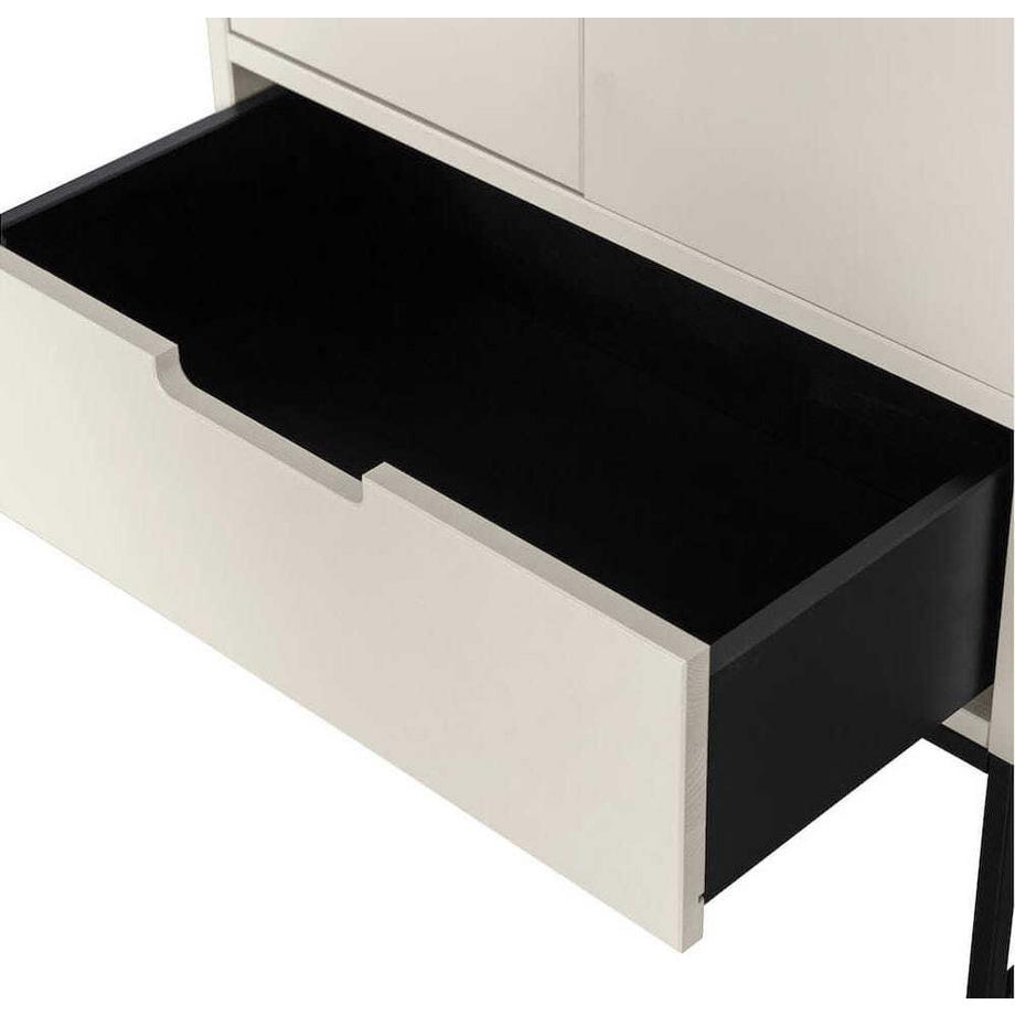 mutoni Schrank Silas Kiefer gebürstet dust 60x210  