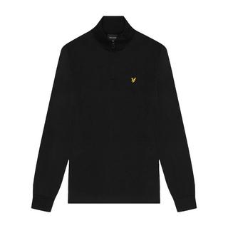 LYLE & SCOTT  Pullover mit kurzem Reißverschluss 