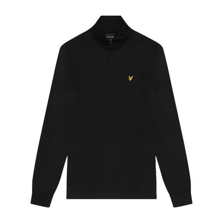 LYLE & SCOTT  Pullover mit kurzem Reißverschluss 