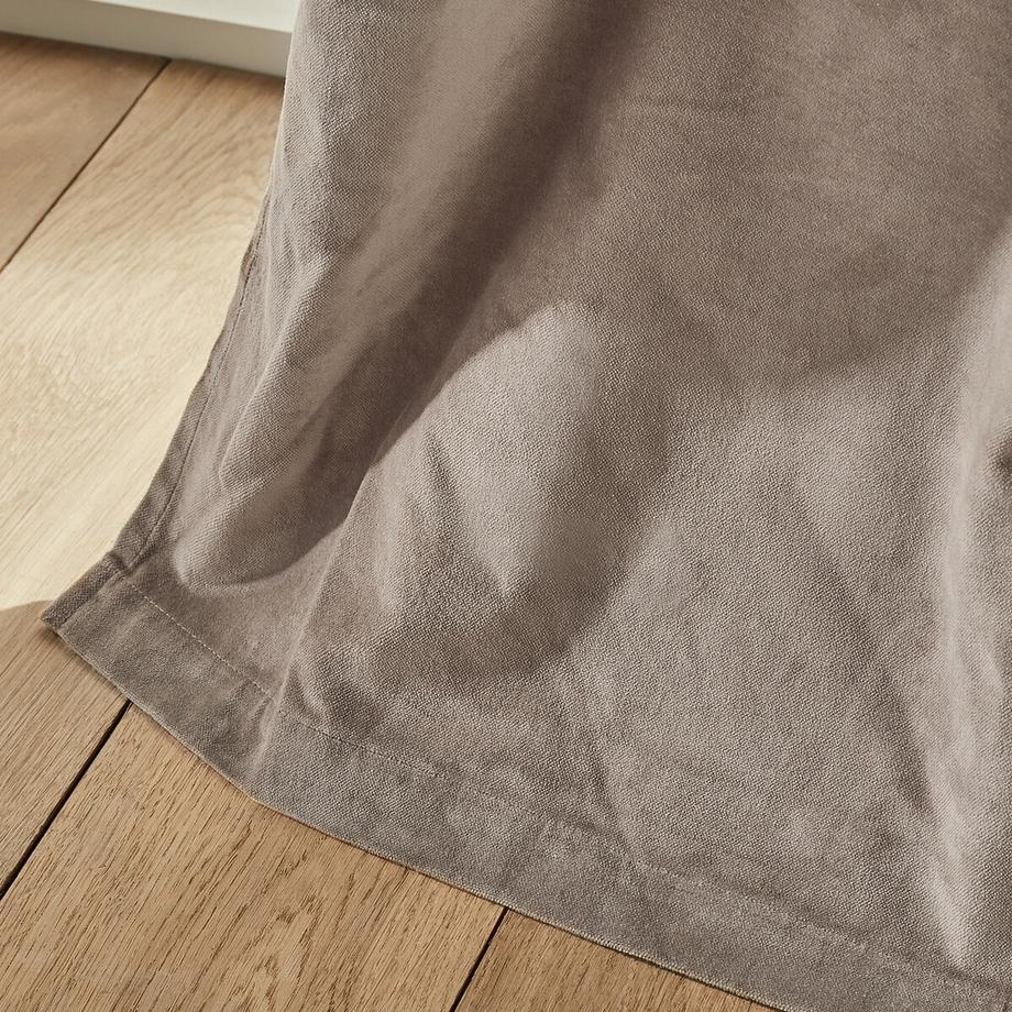 AM.PM  Rideau velours petits oeillets Lavezzi 