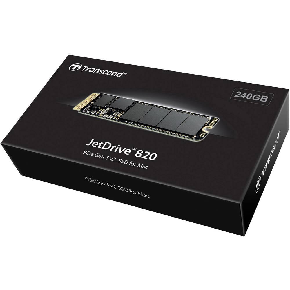 Transcend  JetDrive™ 820 Mac 240 GB SSD interno NVMe/PCIe M.2 M.2 NVMe PCIe 3.0 x4 Dettaglio 