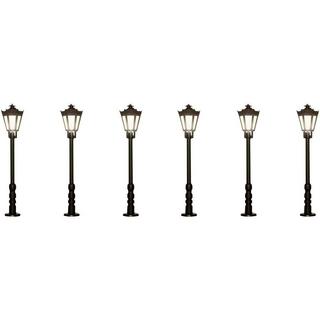 PIKO  6 lampadaires H0 