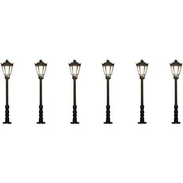 6 lampadaires H0