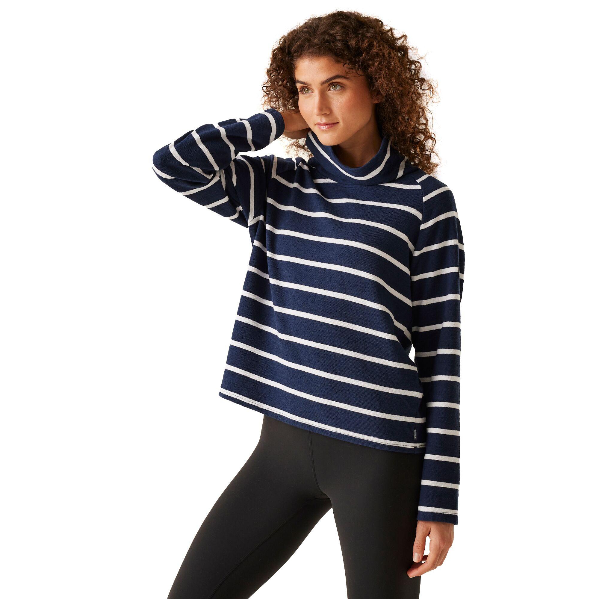 Regatta Havendo Gestreiftes Rollkragen-Sweatshirt  