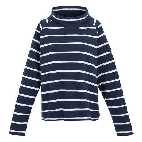 Regatta Havendo Gestreiftes Rollkragen-Sweatshirt  